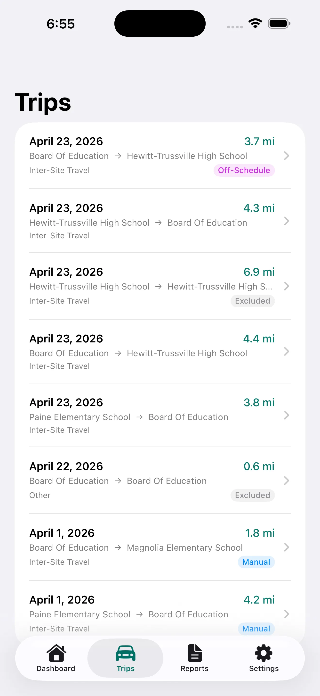 Built for how district reimbursement actually works.